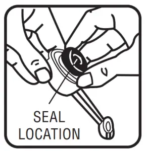 If Replacing Seal