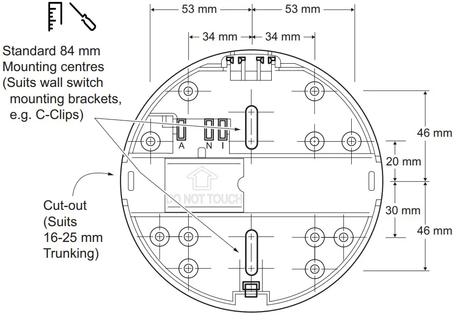 CLIPSAL 755PSMA4 Smoke Alarm Photo, Surface, 230v - Figure 8