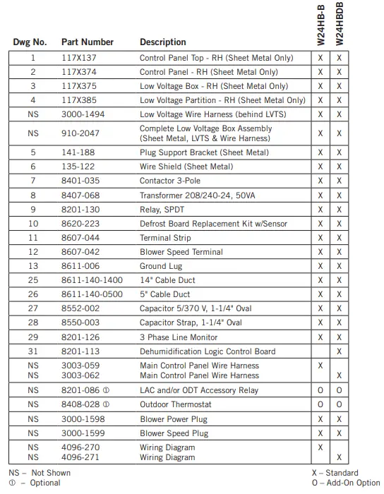 Bard W18HB-A W24HB-A W24HB-B W24HB-C W24HBDA - 11