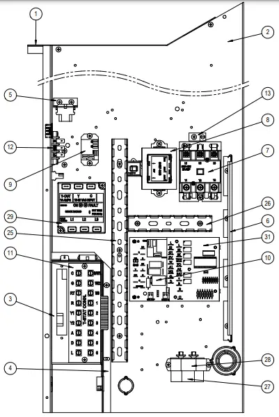 Bard W18HB-A W24HB-A W24HB-B W24HB-C W24HBDA W24HBDB-230 VOLT 3 PHASE UNITS