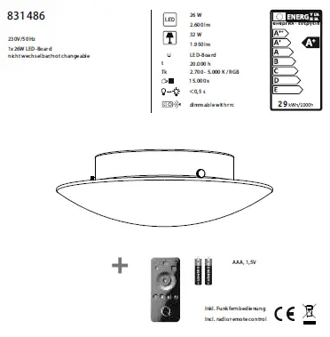 Paul-Neuhaus-Q-ARKTIS-LED-Deckenleuchte,Ø-44cm-bunt-Smart-Home-1
