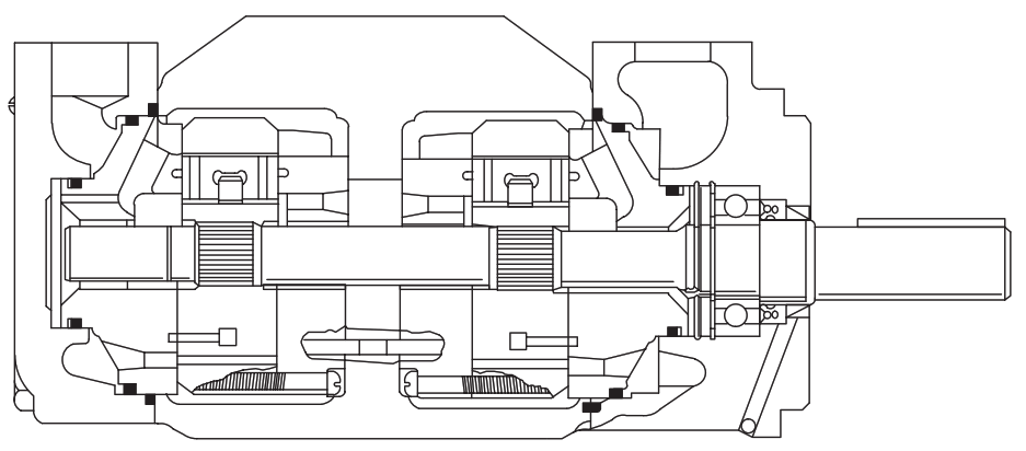 Danfoss 2520V Vane Type Double Pump - fig1
