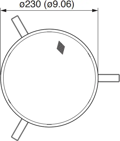 TOA IP-A1PC238 - DIMENSIONAL DRAWINGS 1