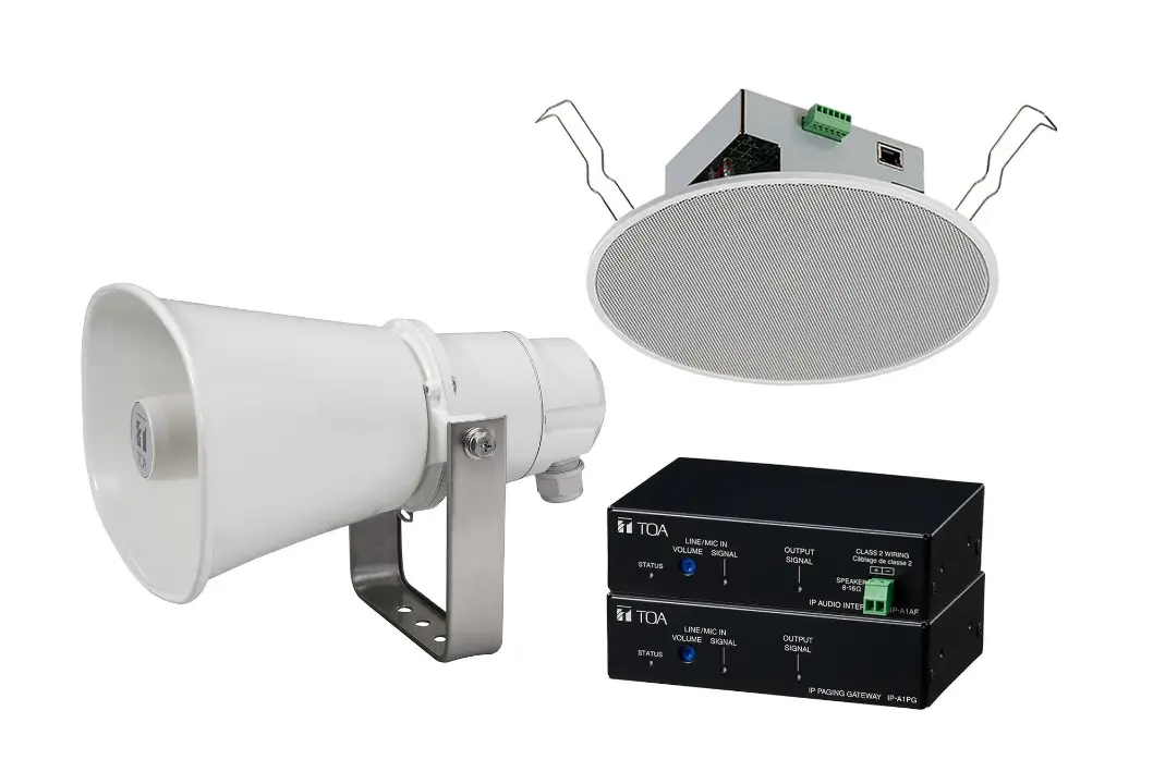 Toa Ip-a1pc238 Ip Ceiling Speaker Instruction Manual