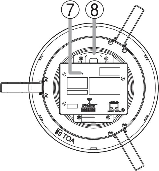 TOA IP-A1PC238 - NOMENCLATURE AND FUNCTIONS 3