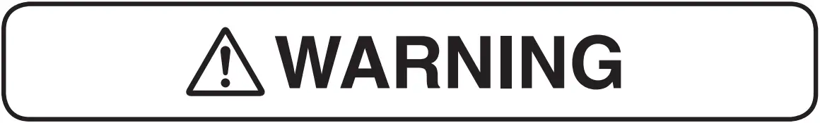 TOA IP-A1PC238 - Warning 2