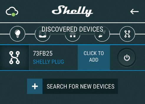Shelly Motion Sensor WiFi Detector - Device you want to
