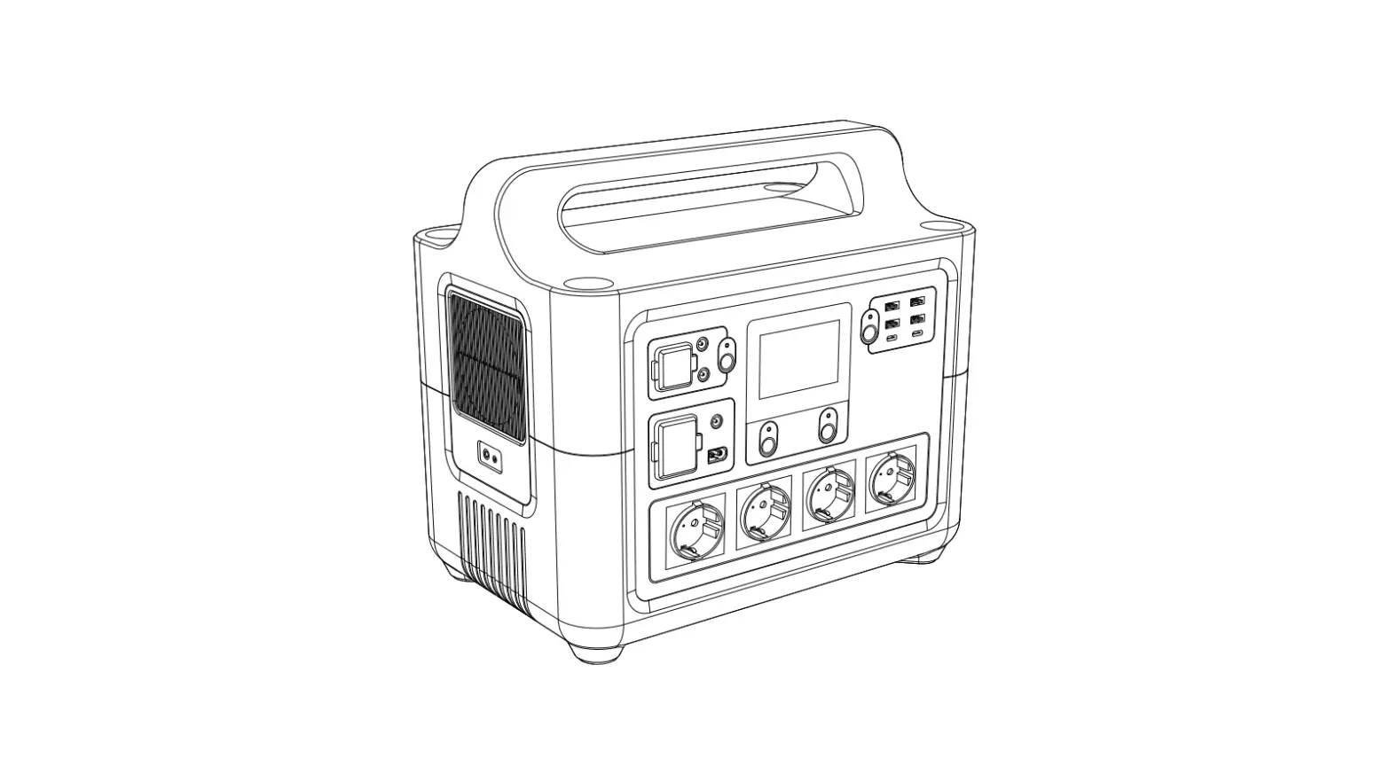 Iforway Hs1800 Portable Power Staiton User Manual