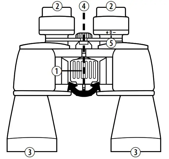 BRESSER Condor Binoculars - PORRO 1