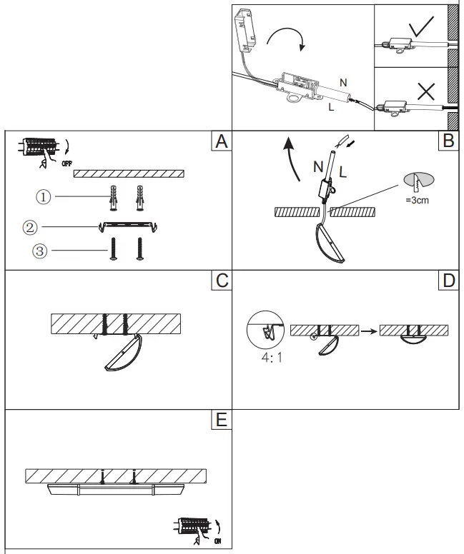 GLOBO LIGHTING 42005-20 Under Cabinet Light - 1