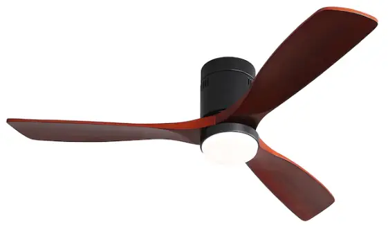 BANSA-ROSE-XY-M5202DC-LED-Indoor-Flush-Mount-Smart-Ceiling-Fan-producxt