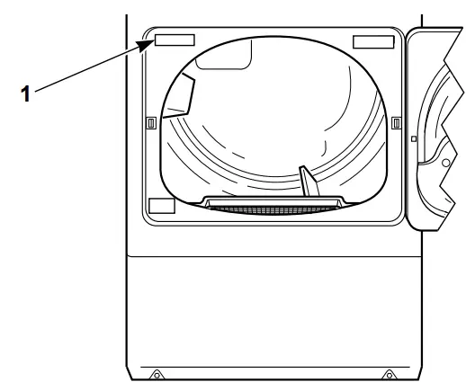 Speed Queen D516891ENR4 7 0 Cu Ft White Electric Dryer - Fig 7