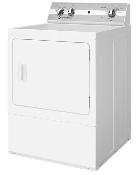 Speed Queen D516891ENR4 7 0 Cu Ft White Electric Dryer - Fig 7