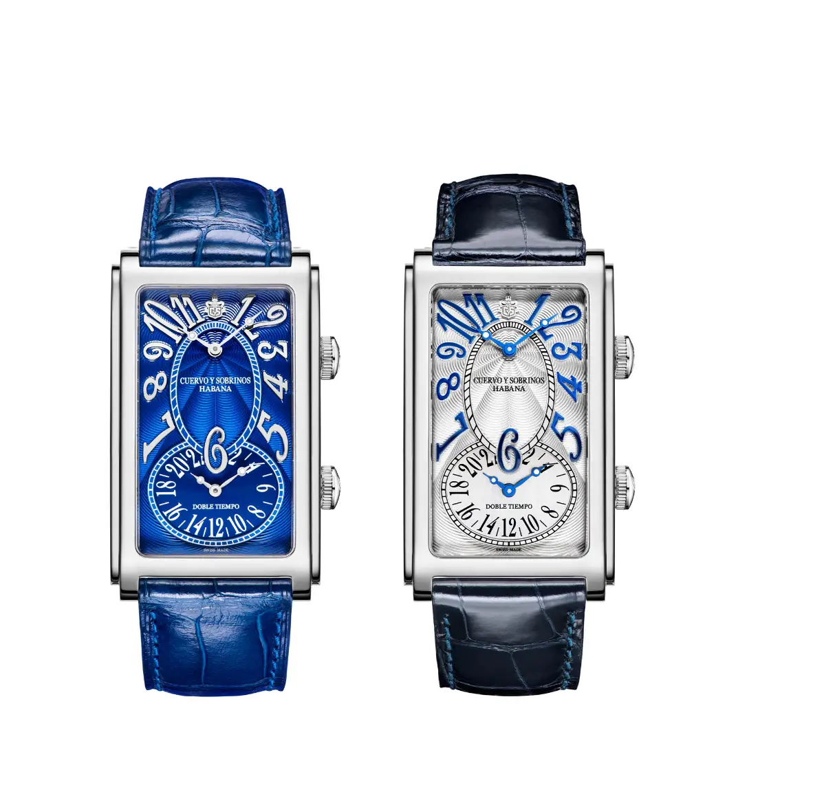 Cuervo Y Sobrinos Prominent Double Time Watch Instruction Manual