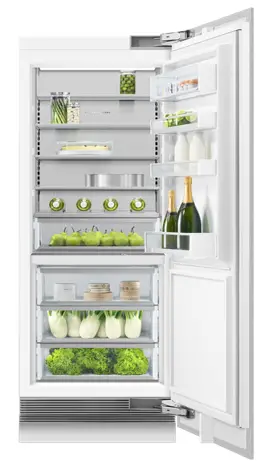 FISHER PAYKEL RS3084SR1 Integrated Column Refrigerator 30 Inch