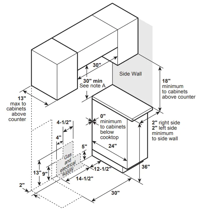 GE APPLIANCES JGBS60REK 30 Inch Free-Standing Gas Range - fig 2