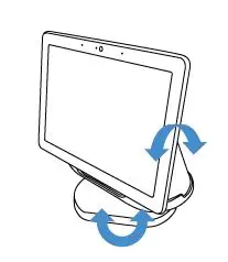 WASSERSTEIN-Google-Nest-Hub-Black (2nd Gen)-Adjustable-Stand-5