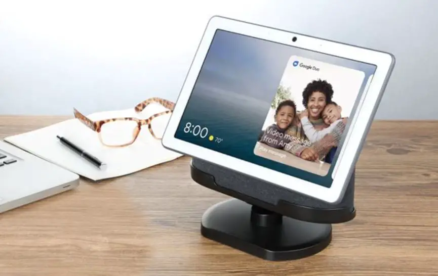 Wasserstein Google Nest Hub Black (2nd Gen) Adjustable Stand User Manual