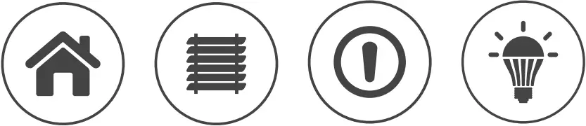 iNELS RFGB 20 40 220 240 Glass Touch Controllers - ICON 1
