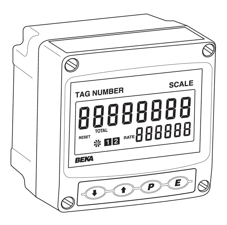 BEKA BA364G Counters, Intrinsically safe