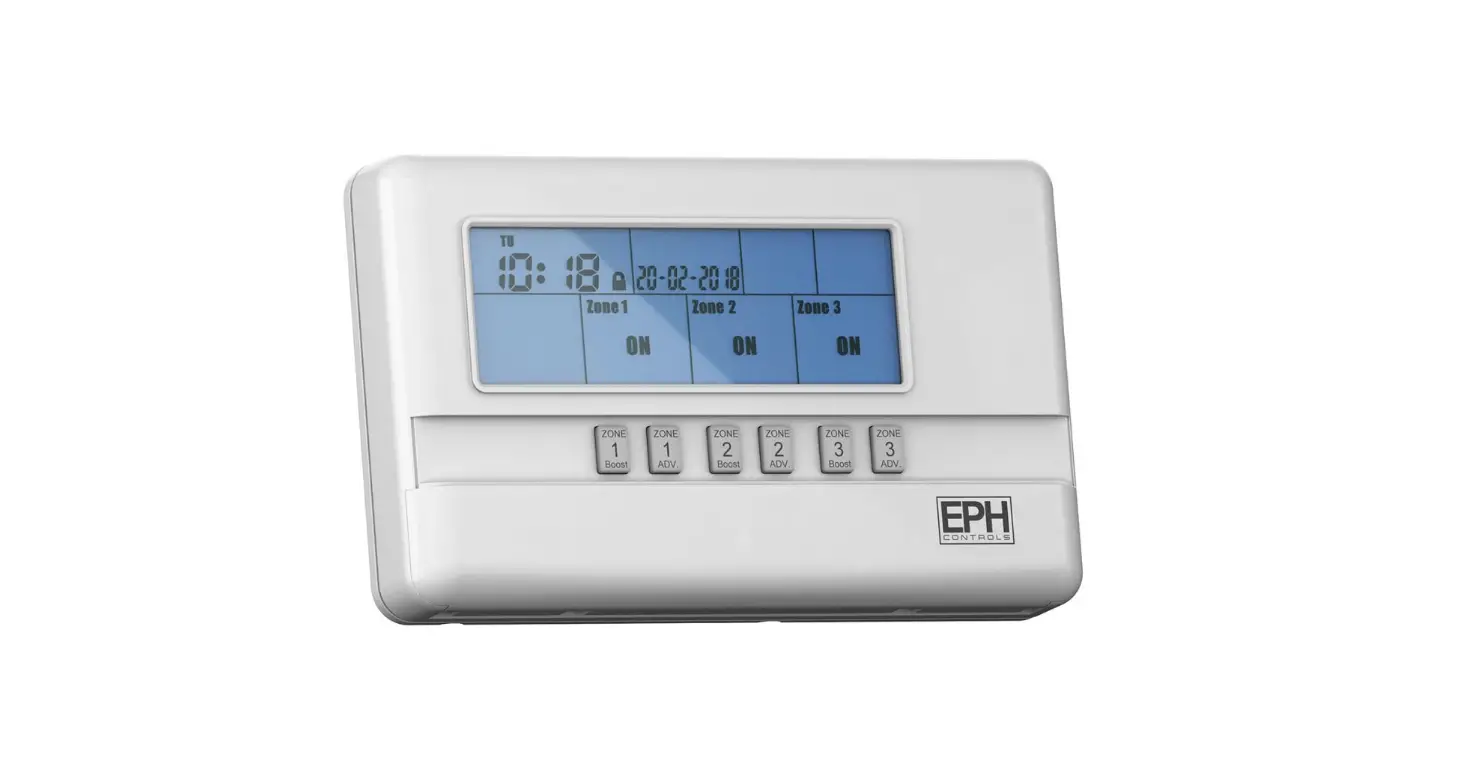 Eph Controls R37-hw 3 Zone Programmer Installation Guide Eph Controls R37-hw 3 Zone Programmer Installation Guide