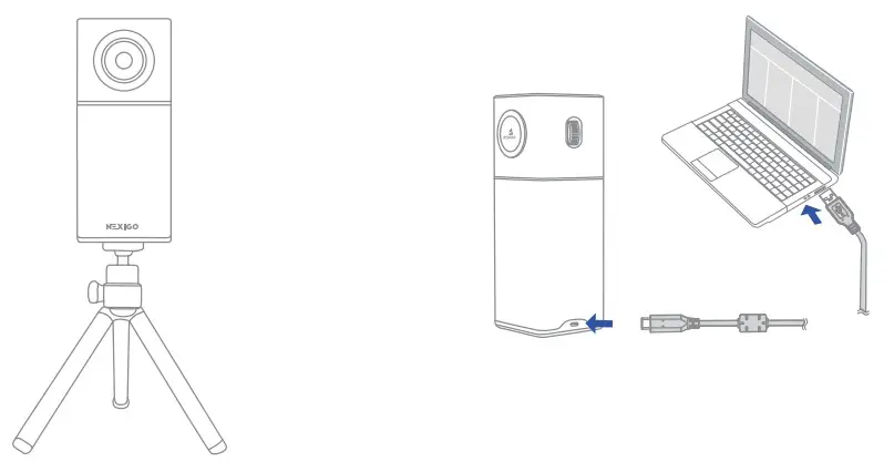 NEXIGO N3000 Mini Meeting Camera - fig 3