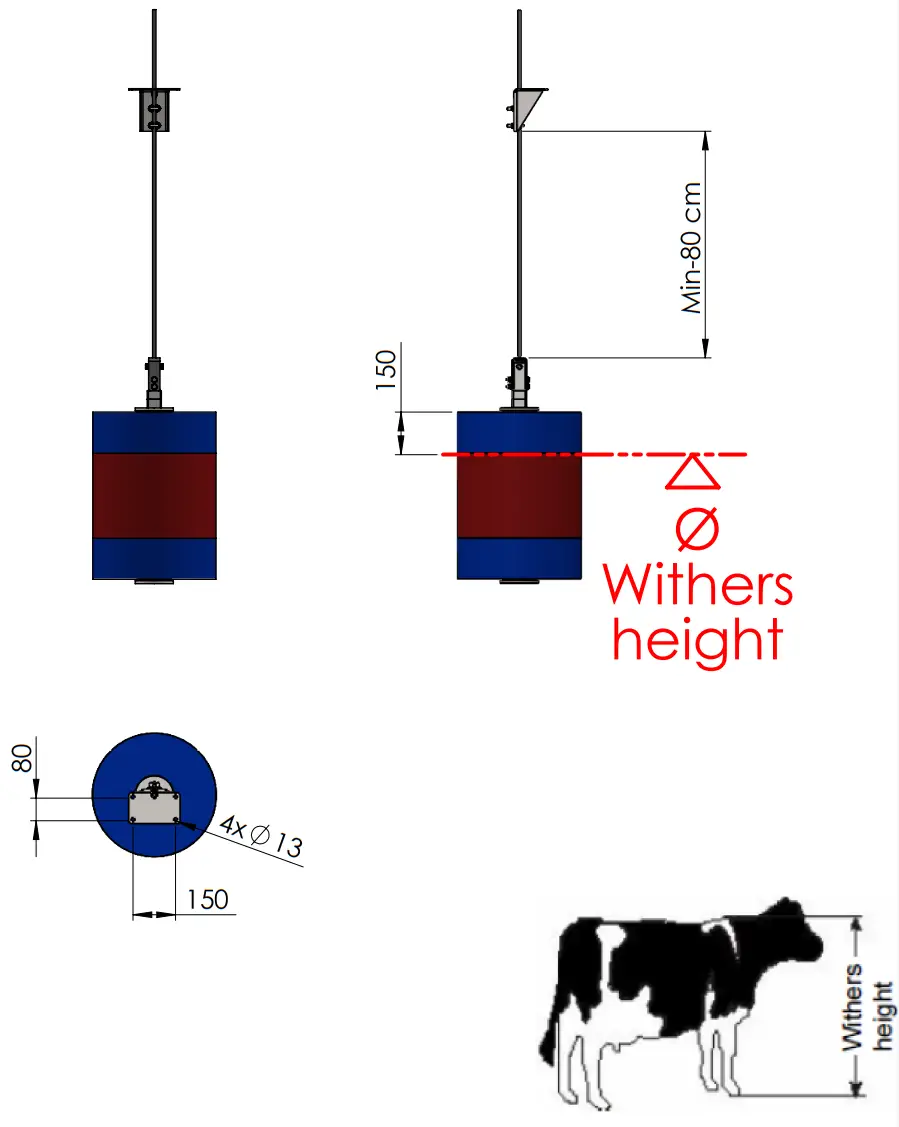 KERBL DEBBWS126 HAPPYCOW Free Midi