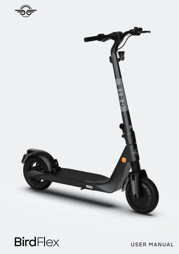 Bird Retail Bird Flex Electric Scooter Black User Manual