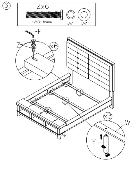 Beechcraft-B649-56-Hallanden-Queen-Panel-Bed-FIG-8