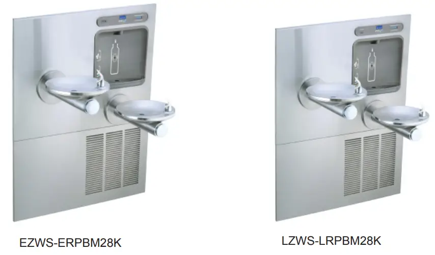 ELKAY EZWS-ERPBM28K SwirlFlo Integral Bottle Filling Station -