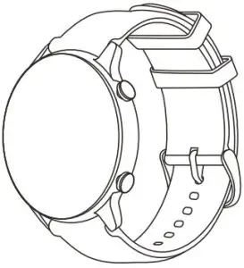 Smartwatch with band