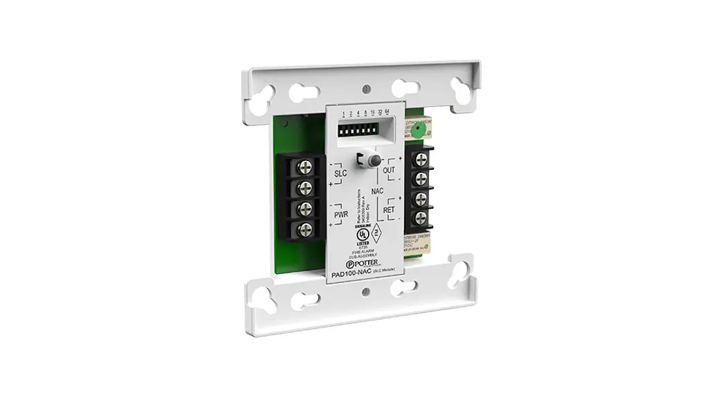 Potter Pad100-ledk Led With Key Switch Module Instruction Manual Potter Pad100-ledk Led With Key Switch Module Instruction Manual