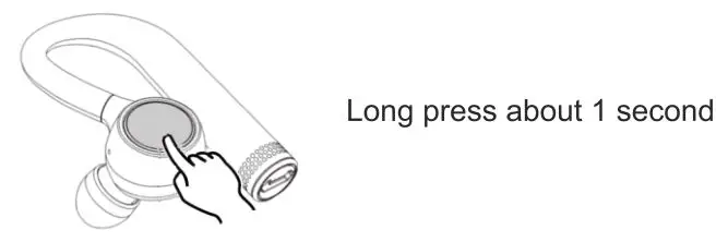 Wing Bass TWS Wireless Headset - Reject calling