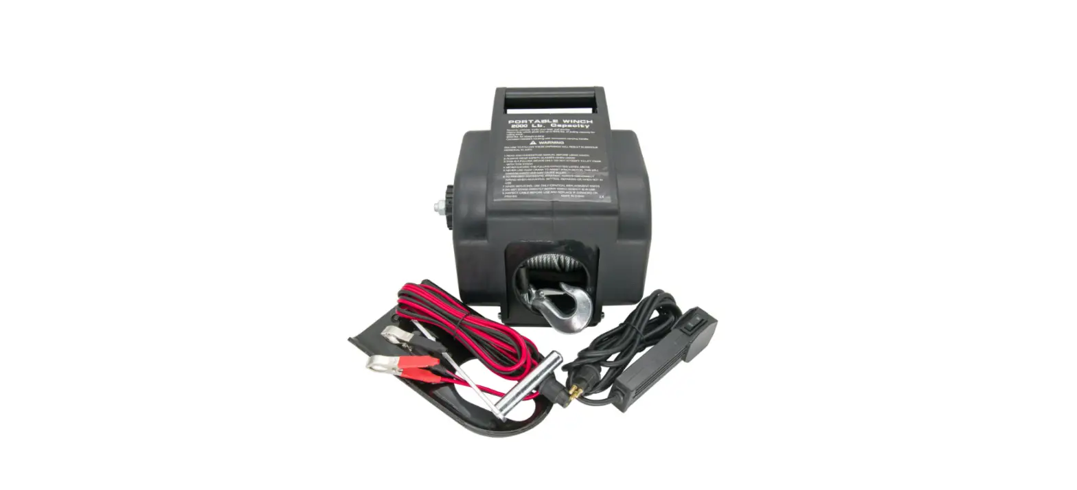 Seachoice 52111 2000lbs Electric Trailer Winch User Manual