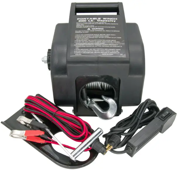 SEACHOICE-52111-2000Lbs-Electric-Trailer-Winch-PRO