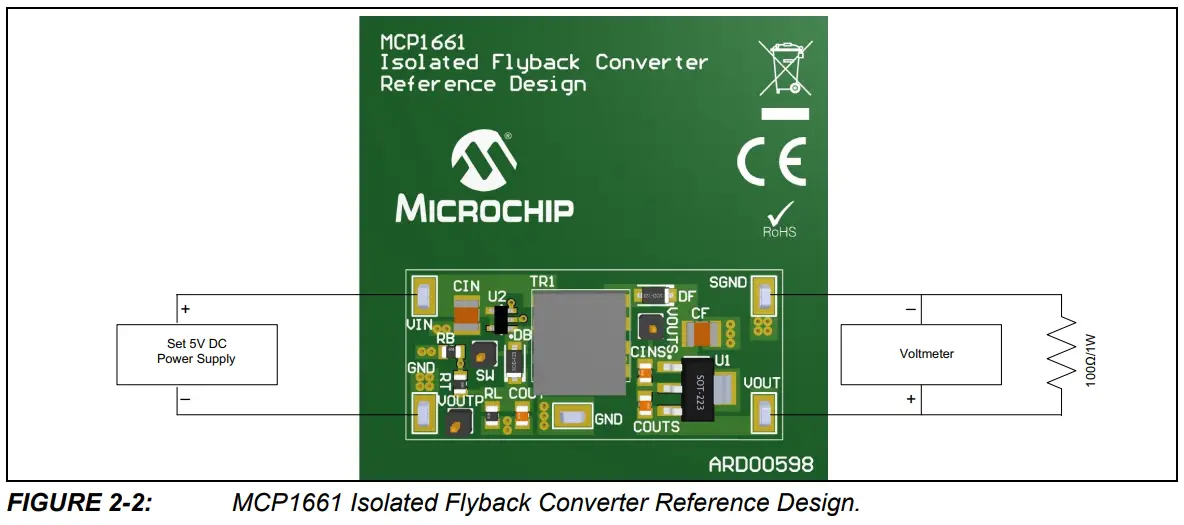 MICROCHIP MCP1661 Isolated Flyback Converter - fig 5