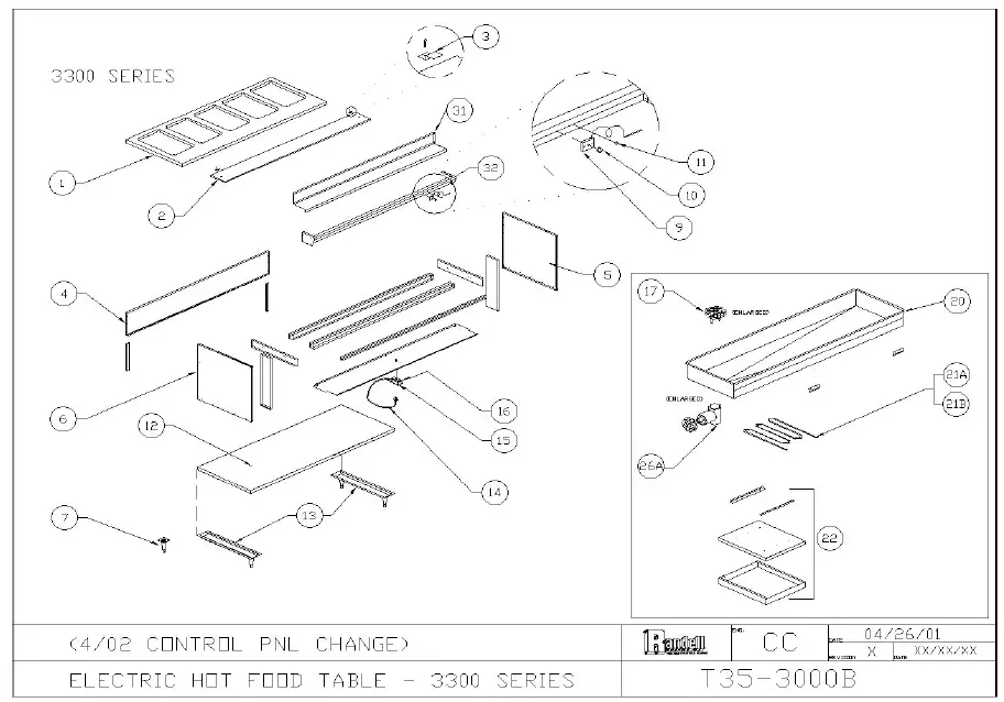 randell-3000-Series-Electric-Hot-Food-Holding-Unit-7