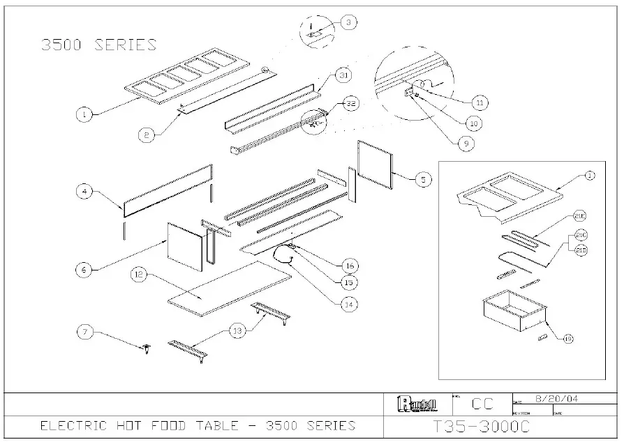 randell-3000-Series-Electric-Hot-Food-Holding-Unit-8