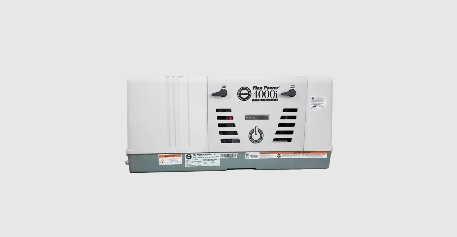 Flex Power Rvmp-oem-4l1-rv401 5500w Dual Fuel Rv Generator Instruction Manual