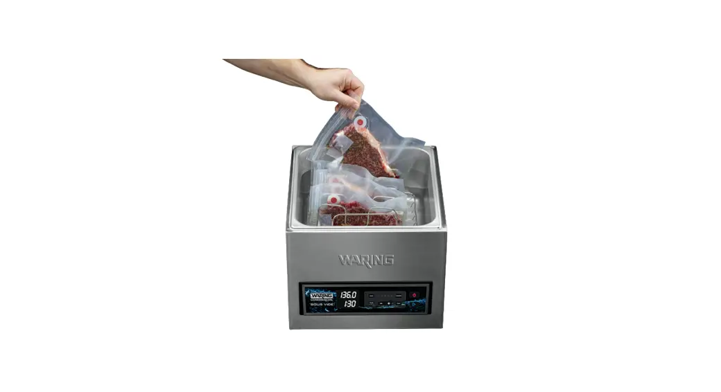 Waring Commercial 16l Sous Vide Stainless Steel Integrated Bath System User Manual