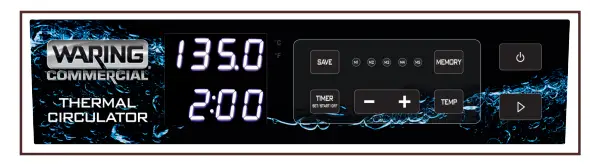 WARING COMMERCIAL 16L Sous Vide Stainless Steel Integrated Bath System - Focus