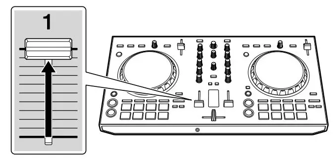 Pioneer DJ Controller DDJ-SB3 Instruction Manual - Move the channel