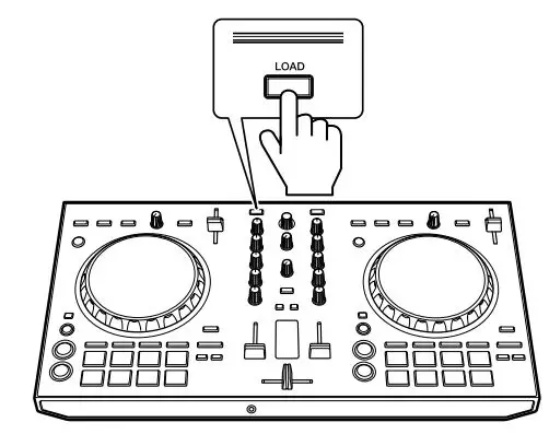 Pioneer DJ Controller DDJ-SB3 Instruction Manual - Press the Load button