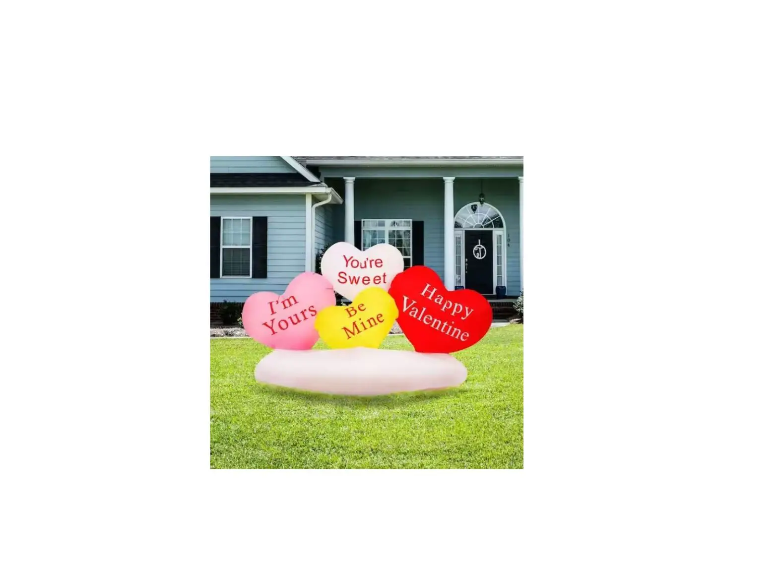 Fraser Hill Farm Fredcndycnv052-l 39.37 In H Valentine's Day Inflatable User Manual
