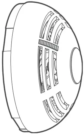 Satel ACMD 200 Wireless Carbon Monoxide Detector - Cover