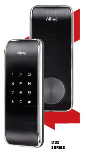 Alfred Db2 Series Smart Home Touchscreen Deadbolt User Guide