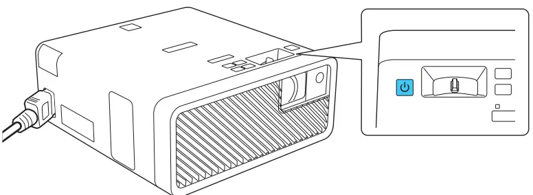 EPSON EF-100WATV EpiqVision Mini Laser Projection TV - Fig 14