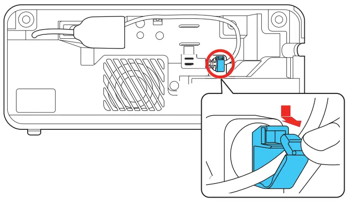EPSON EF-100WATV EpiqVision Mini Laser Projection TV - Fig 3