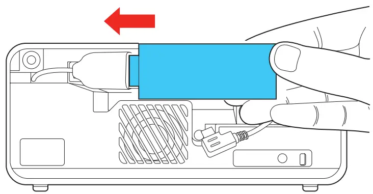EPSON EF-100WATV EpiqVision Mini Laser Projection TV - Fig 4