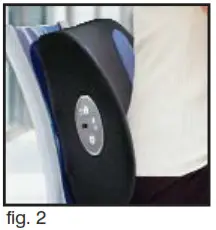BKL-110-2 Lumbar Back Massager - Instructions for Use fig 2